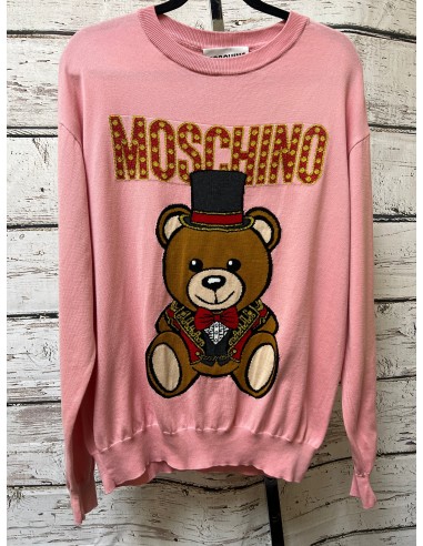 Sweater Cardigan Luxury Designer By Moschino  Size: M offre 