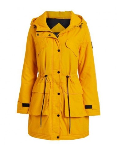 Designer Steve Madden Yellow Drawstring Waist Anorak - Size XL - New le concept de la Pate a emporter 