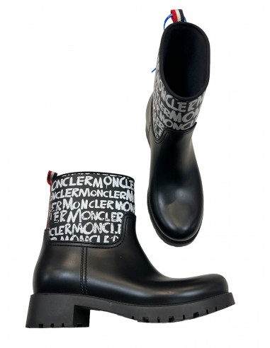 Boots Luxury Designer By Moncler RUBBER RAIN BOOTS Size: EU 40 la livraison gratuite